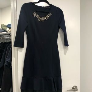 Zara navy dress